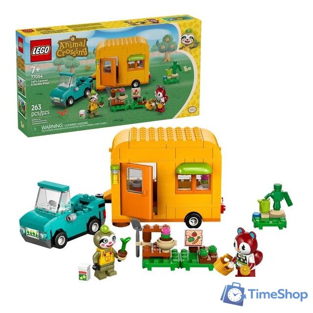 Конструктор LEGO Animal Crossing Садовый магазин на колесах Лейфа 77054 - Изображение №3 — Интернет-магазин Time-Shop