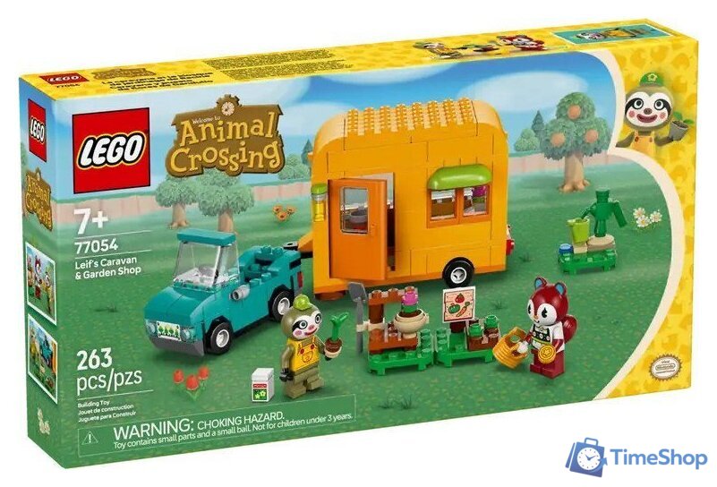 Конструктор LEGO Animal Crossing Садовый магазин на колесах Лейфа 77054 - Изображение №1 — Интернет-магазин Time-Shop
