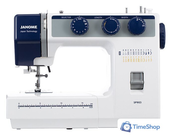 Электромеханическая швейная машина Janome SP903 - Изображение №1 — Интернет-магазин Time-Shop