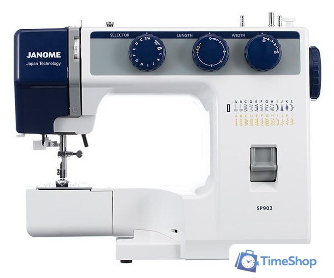 Электромеханическая швейная машина Janome SP903 - Изображение №3 — Интернет-магазин Time-Shop