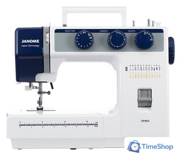 Электромеханическая швейная машина Janome SP903 - Изображение №2 — Интернет-магазин Time-Shop
