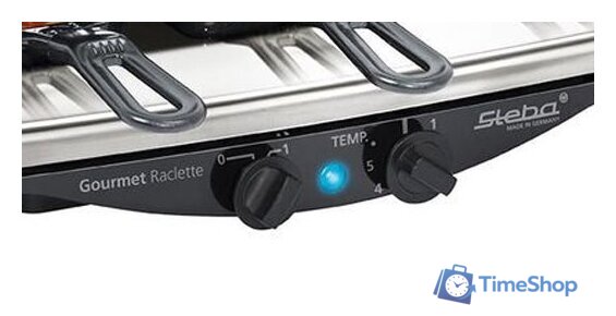 Раклетница Steba RC 4 plus DELUX chrom - Изображение №4 — Интернет-магазин Time-Shop