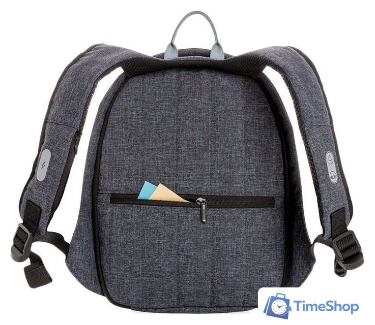 Городской рюкзак XD Design Elle Protective (голубой) - Изображение №5 — Интернет-магазин Time-Shop