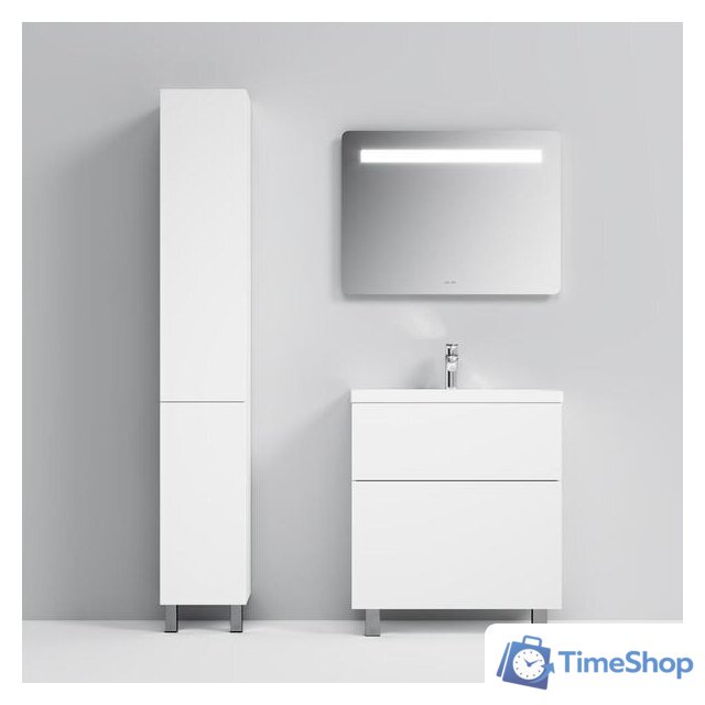  AM.PM Тумба под умывальник Gem 75 M90FSX07522WG32 (2 ящика, белый) - Изображение №6 — Интернет-магазин Time-Shop