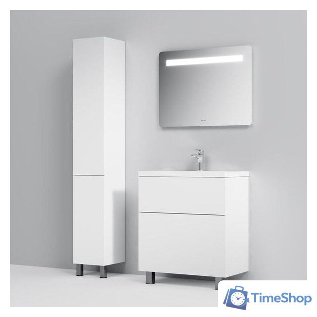  AM.PM Тумба под умывальник Gem 75 M90FSX07522WG32 (2 ящика, белый) - Изображение №7 — Интернет-магазин Time-Shop