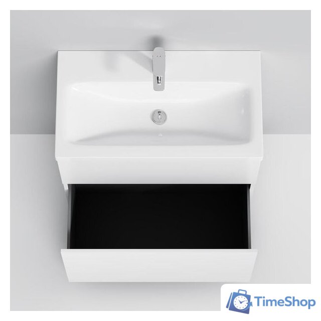  AM.PM Тумба под умывальник Gem 75 M90FSX07522WG32 (2 ящика, белый) - Изображение №2 — Интернет-магазин Time-Shop