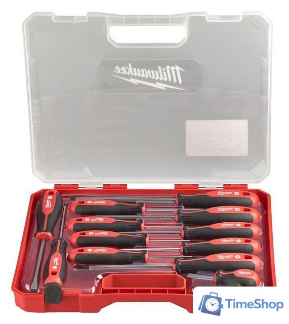 Набор отверток Milwaukee 4932472003 (12 предметов) - Изображение №2 — Интернет-магазин Time-Shop