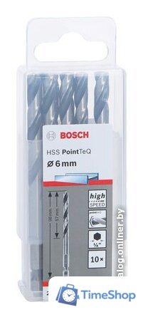Набор сверл Bosch 2608577546 (10 шт) - Изображение №1 — Интернет-магазин Time-Shop