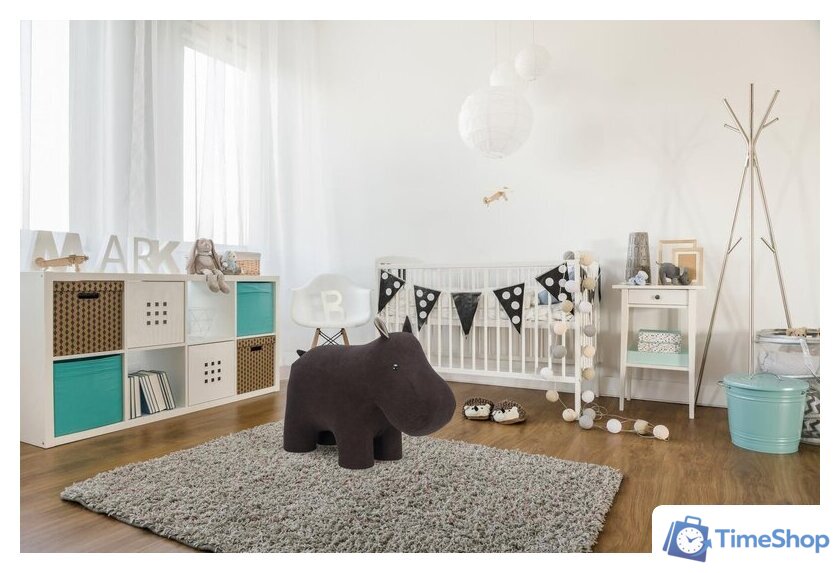 Пуфик Leset Hippo Велюр Omega 22/Omega 2 - Изображение №10 — Интернет-магазин Time-Shop