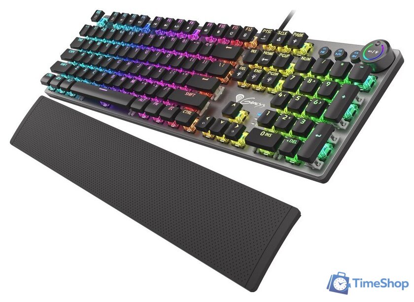 Клавиатура Genesis Thor 380 RGB (нет кириллицы) - Изображение №5 — Интернет-магазин Time-Shop