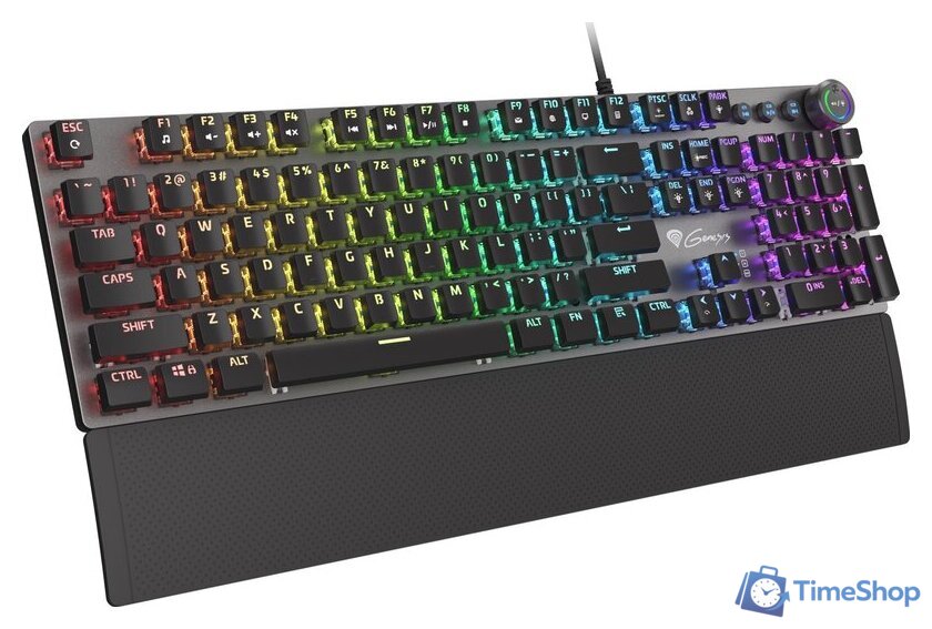 Клавиатура Genesis Thor 380 RGB (нет кириллицы) - Изображение №2 — Интернет-магазин Time-Shop