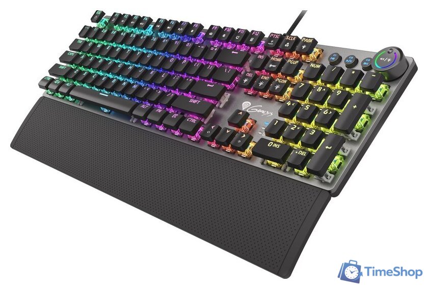 Клавиатура Genesis Thor 380 RGB (нет кириллицы) - Изображение №4 — Интернет-магазин Time-Shop