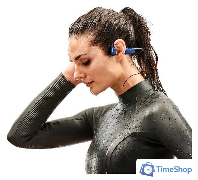 Наушники-плеер Shokz OpenSwim (синий) - Изображение №3 — Интернет-магазин Time-Shop