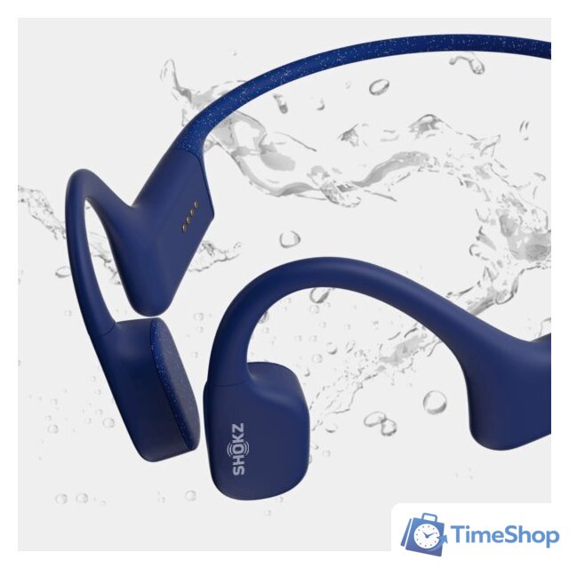 Наушники-плеер Shokz OpenSwim (синий) - Изображение №5 — Интернет-магазин Time-Shop