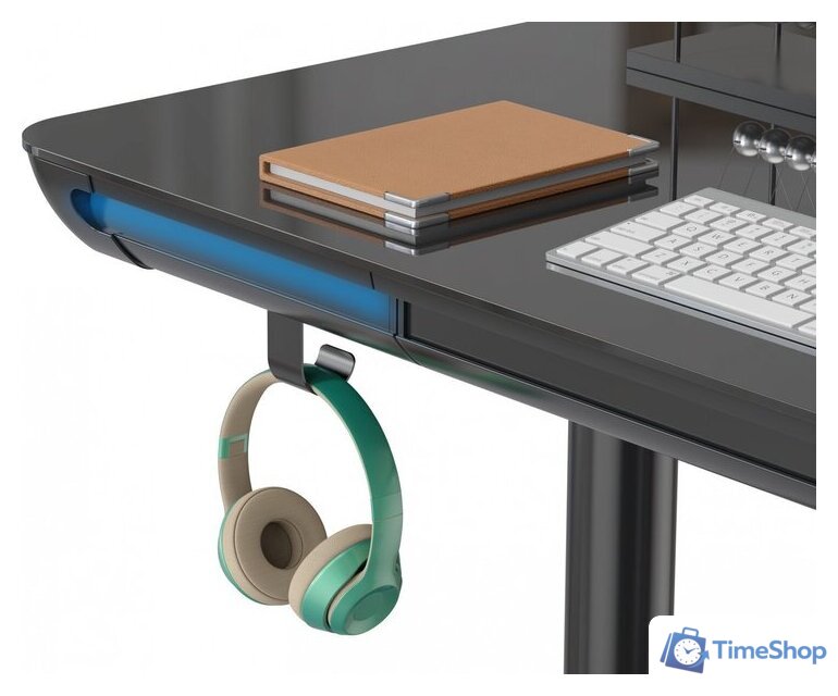 Стол CACTUS CS-EGD-BK-LED - Изображение №3 — Интернет-магазин Time-Shop