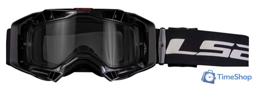 Мотошлем LS2 Aura Enduro (черный/прозрачный) - Изображение №5 — Интернет-магазин Time-Shop