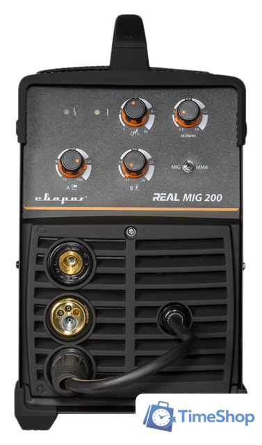 Сварочный инвертор Сварог Real MIG 200 N24002N (черный) - Изображение №2 — Интернет-магазин Time-Shop