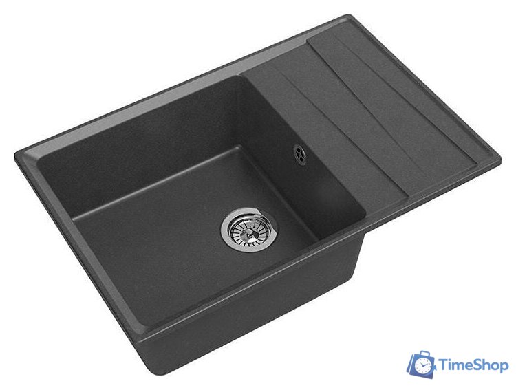 Кухонная мойка GranFest GF-LV-760L (графит) - Изображение №1 — Интернет-магазин Time-Shop