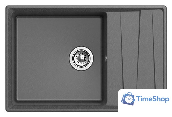 Кухонная мойка GranFest GF-LV-760L (графит) - Изображение №2 — Интернет-магазин Time-Shop