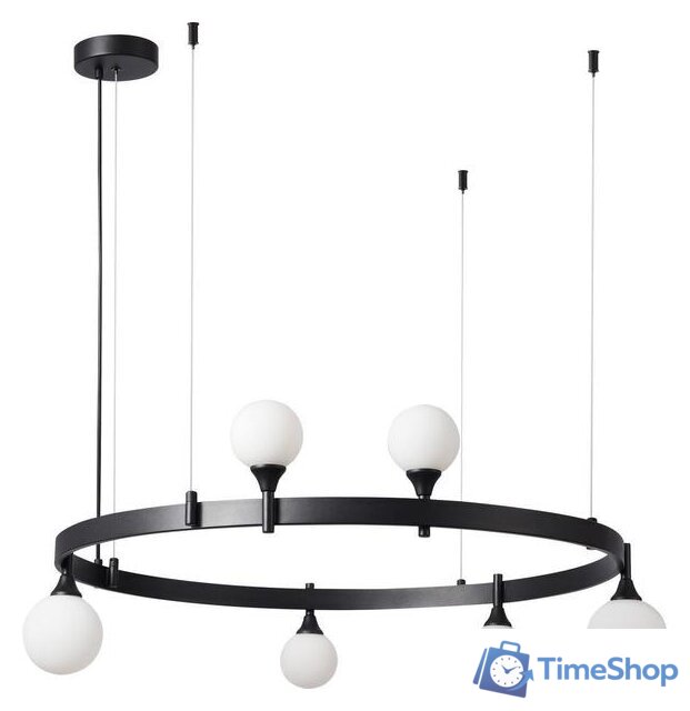 Подвесная люстра Kinklight Бьянки 07808-6.19 (черный) - Изображение №1 — Интернет-магазин Time-Shop