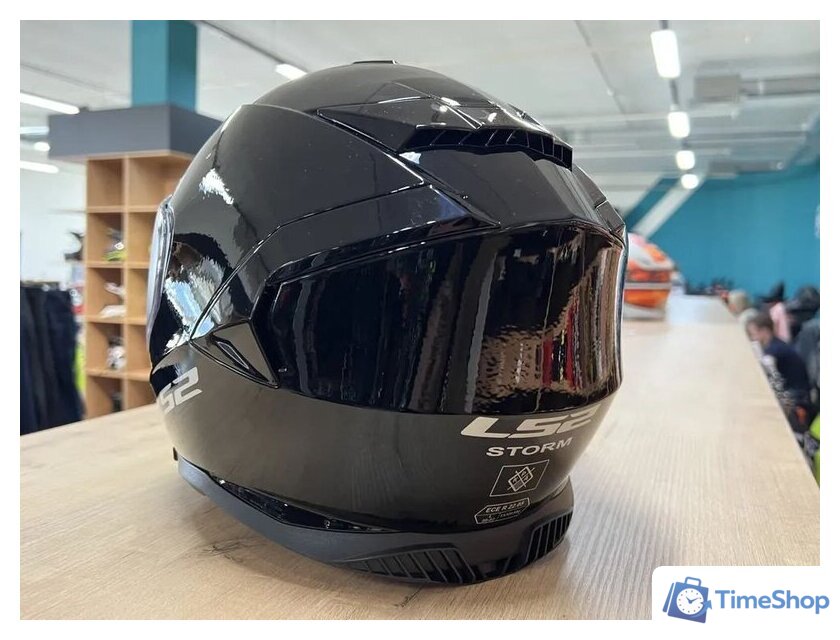 Мотошлем LS2 FF800 Storm Solid (L, черный) - Изображение №10 — Интернет-магазин Time-Shop
