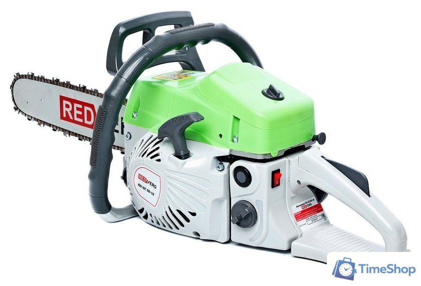 Бензопила RedVerg RD-GC50-16 - Изображение №2 — Интернет-магазин Time-Shop