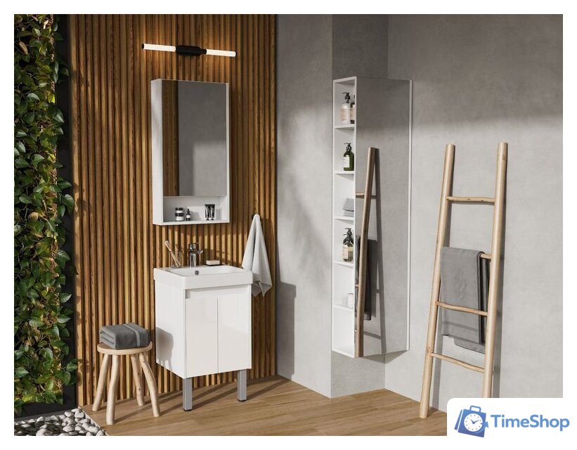  Акватон Тумба под умывальник Сканди Doors 45 1A278701SD010 (белый) - Изображение №9 — Интернет-магазин Time-Shop