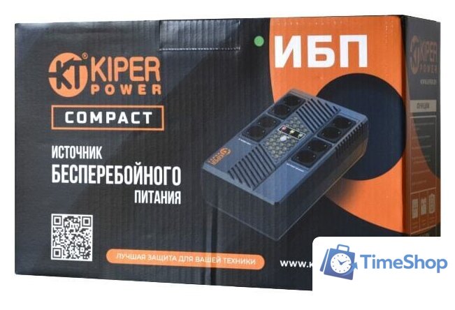 Источник бесперебойного питания Kiper Power Compact 600 - Изображение №3 — Интернет-магазин Time-Shop