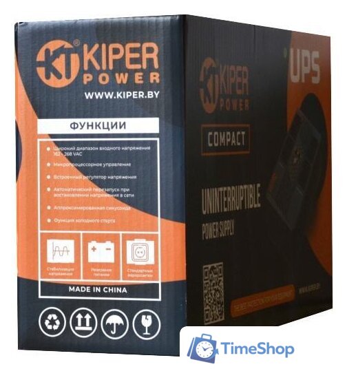 Источник бесперебойного питания Kiper Power Compact 600 - Изображение №4 — Интернет-магазин Time-Shop