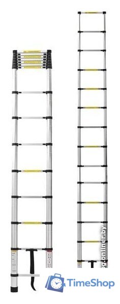 Лестница Алюмет TLS 4.4 (15 ступеней) - Изображение №2 — Интернет-магазин Time-Shop