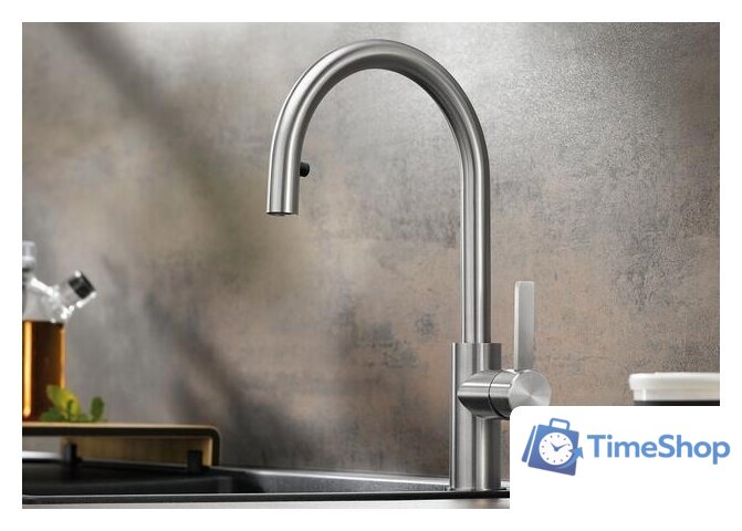 Смеситель Blanco Candor-S 523121 (нержавеющая сталь) - Изображение №3 — Интернет-магазин Time-Shop