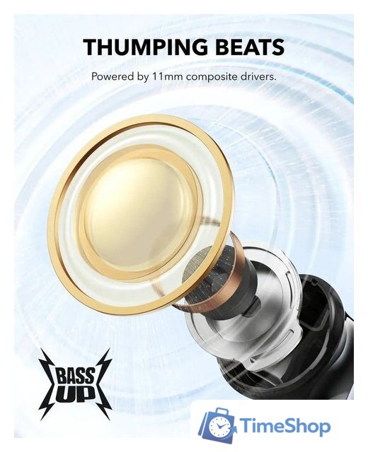 Наушники Anker Soundcore P40i (черный) - Изображение №4 — Интернет-магазин Time-Shop