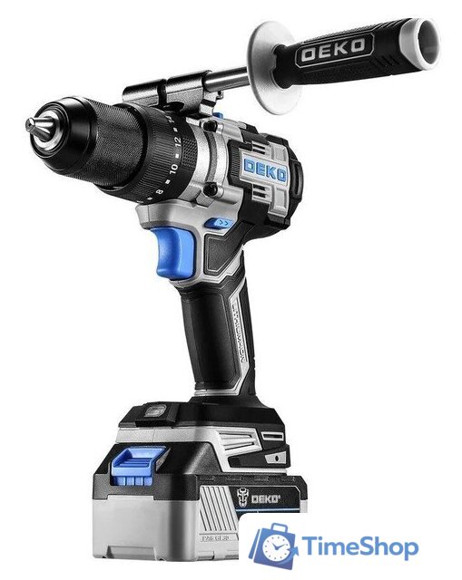 Ударная дрель-шуруповерт Deko DKCID20 Pro 085-1068 (с 1-им АКБ) - Изображение №1 — Интернет-магазин Time-Shop