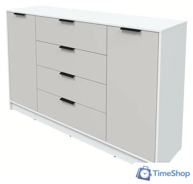 Тумба Интерлиния Концепт КТ-Т160 (персидский жемчуг/белый платинум) - Изображение №2 — Интернет-магазин Time-Shop