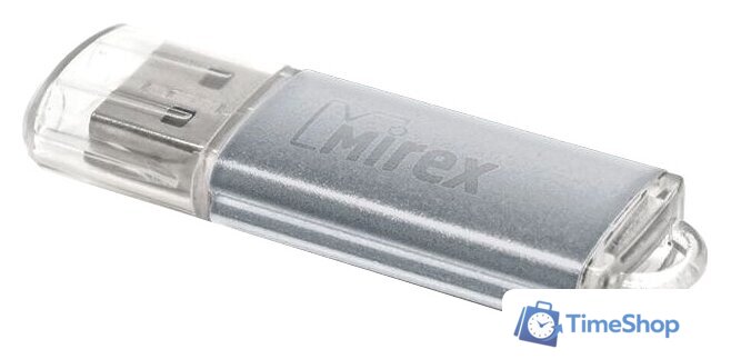 USB Flash Mirex Unit Silver 64GB [13600-FMUUSI64] - Изображение №2 — Интернет-магазин Time-Shop