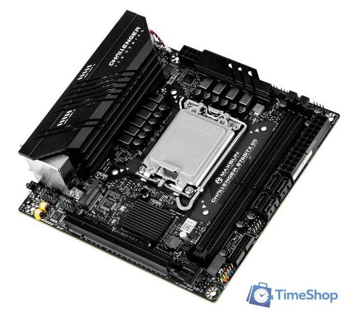 Материнская плата Maxsun Challenger B760ITX D5 - Изображение №4 — Интернет-магазин Time-Shop