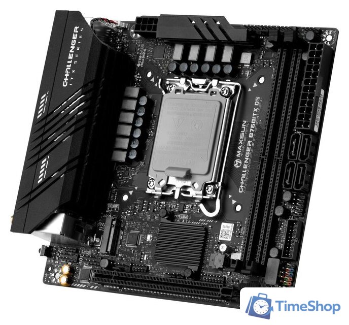 Материнская плата Maxsun Challenger B760ITX D5 - Изображение №2 — Интернет-магазин Time-Shop