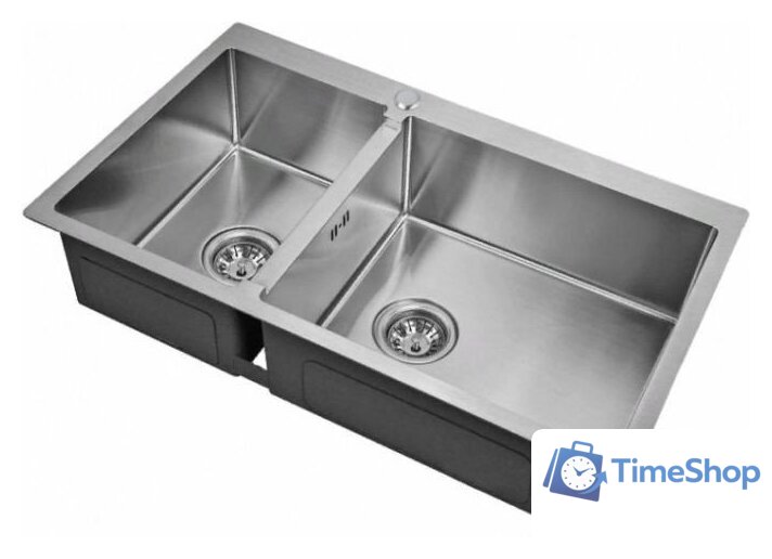 Кухонная мойка ZorG INOX R 78-2-51-R - Изображение №1 — Интернет-магазин Time-Shop