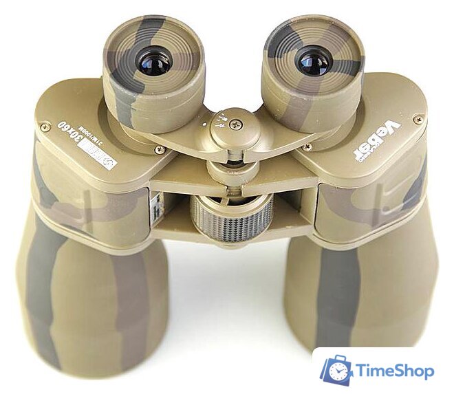 Бинокль Veber Classic БПЦ 30x60 VR камуфляж - Изображение №2 — Интернет-магазин Time-Shop