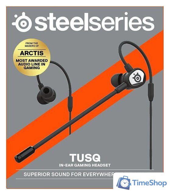 Наушники SteelSeries TUSQ - Изображение №8 — Интернет-магазин Time-Shop