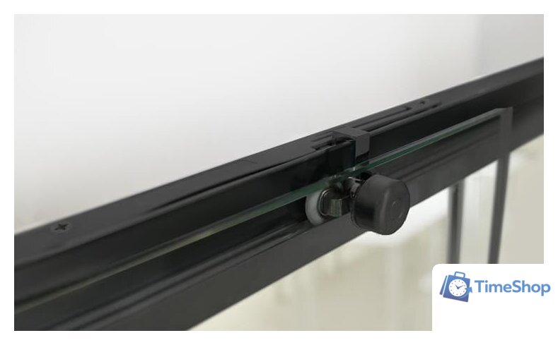 Душевой уголок RGW LE-41B (LE-12B + Z-050-2B) 34124189-014 190x80 (черный/прозрачное стекло) - Изображение №3 — Интернет-магазин Time-Shop