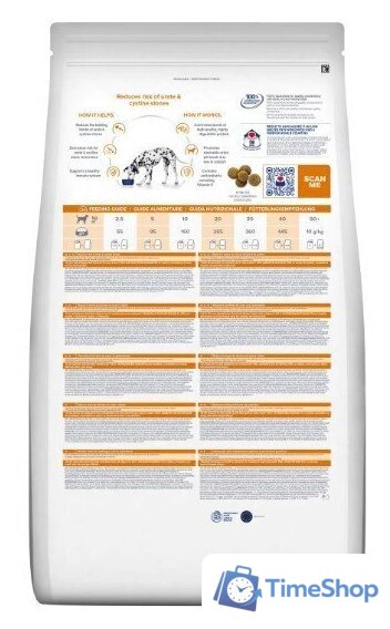 Сухой корм для собак Hill's Prescription Diet Urinary Care u/d Original 4 кг - Изображение №2 — Интернет-магазин Time-Shop