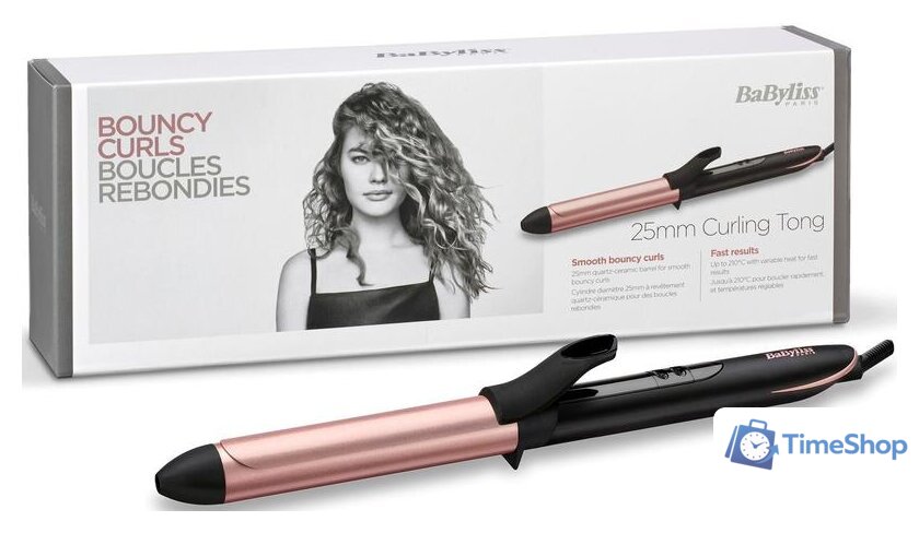 Круглая  плойка BaByliss C451E - Изображение №5 — Интернет-магазин Time-Shop