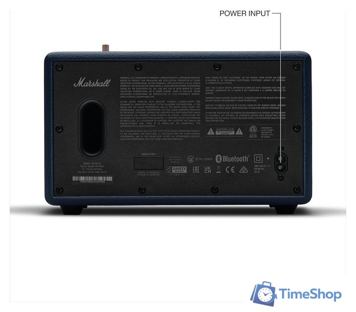 Беспроводная колонка Marshall Acton III (синий) - Изображение №3 — Интернет-магазин Time-Shop