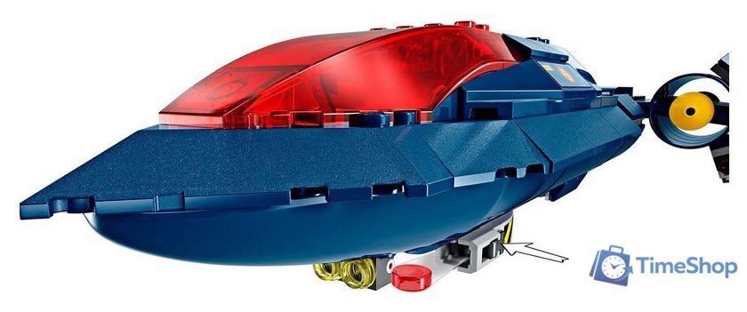 Конструктор LEGO Marvel Super Heroes 76281 Истребитель X-Jet Людей Икс - Изображение №4 — Интернет-магазин Time-Shop