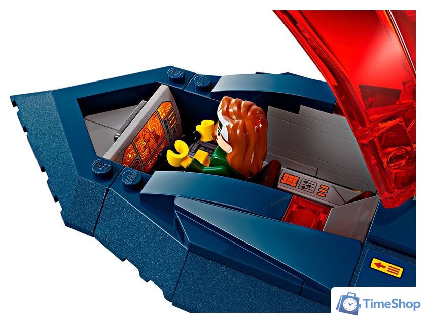 Конструктор LEGO Marvel Super Heroes 76281 Истребитель X-Jet Людей Икс - Изображение №5 — Интернет-магазин Time-Shop