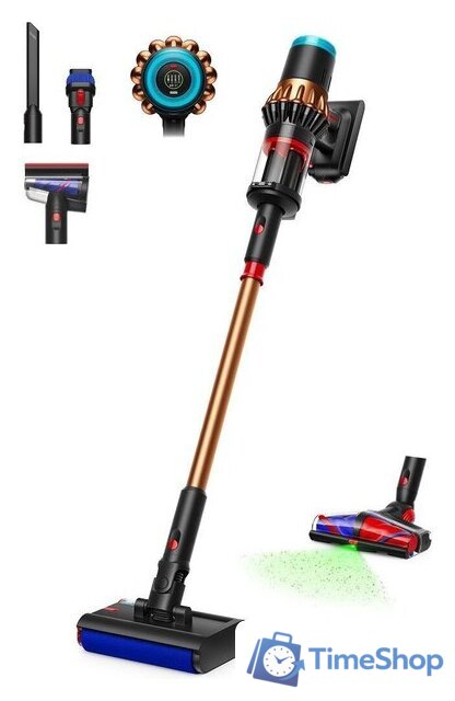 Пылесос Dyson V16 Piston Animal Submarine 492969-01 (матовый черный/медный) - Изображение №1 — Интернет-магазин Time-Shop