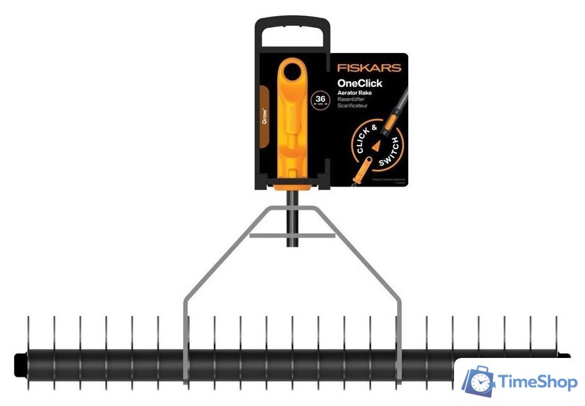 Грабли зубчатые Fiskars 1080679 - Изображение №2 — Интернет-магазин Time-Shop