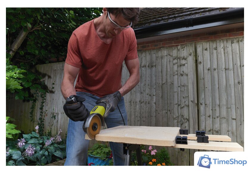 Угловая шлифмашина Ryobi RAG800-125S [5133002493] - Изображение №6 — Интернет-магазин Time-Shop