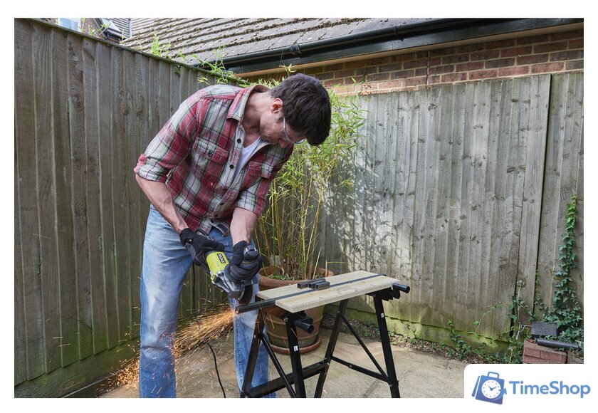 Угловая шлифмашина Ryobi RAG800-125S [5133002493] - Изображение №3 — Интернет-магазин Time-Shop